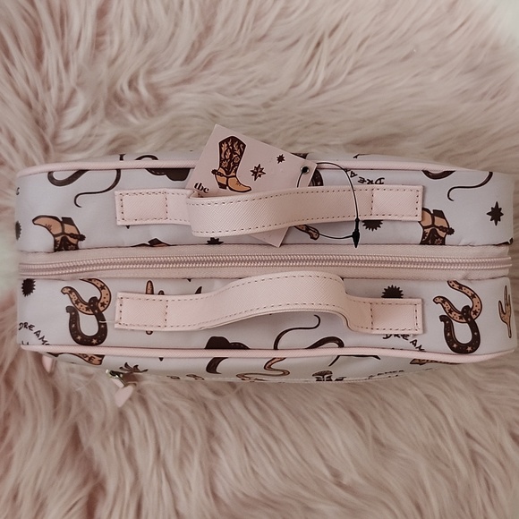 Brand New TENDER LOVE + CARRY DOUBLE SIDED ZIPPERED TRAVEL COSMETIC BAG - Picture 3 of 7